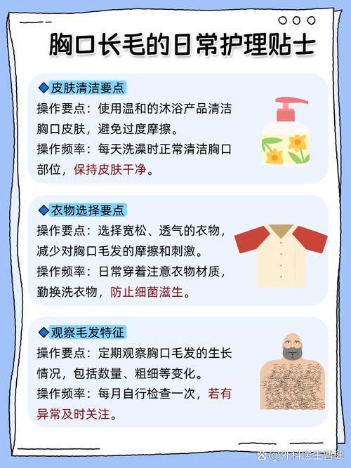 身上哪里長毛命運好