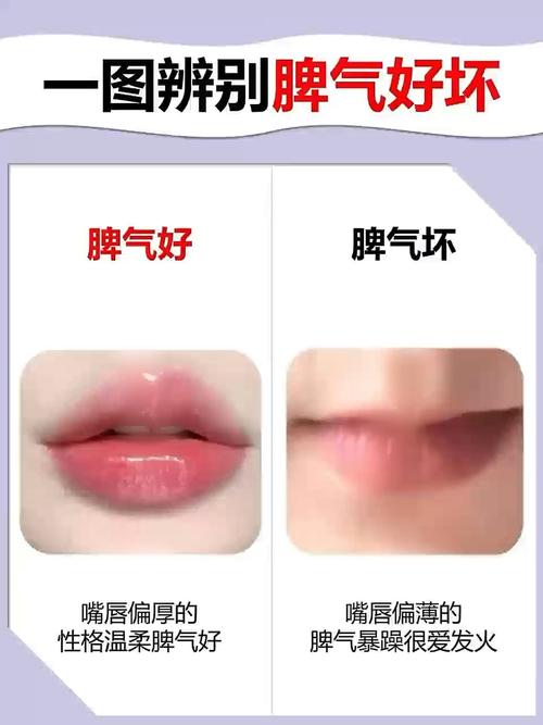 嘴唇薄厚看誰天生好命？