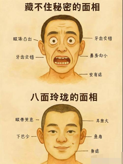 面相學：天生福相的人面相特征