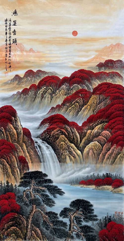 玄關風水掛鴻運當頭畫好嗎