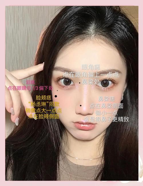 怎樣在臉上點顆美人痣