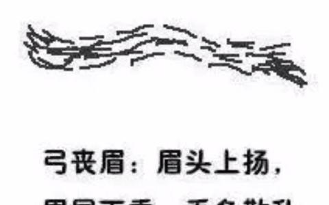 圖解弓喪眉是什么樣的