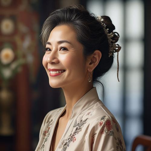 中年發(fā)財(cái)面相的女人