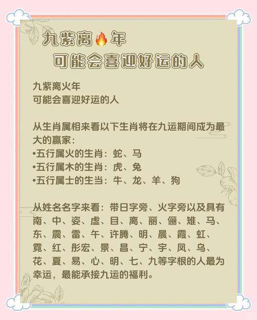 哪個屬相運勢最旺 未來20年九運最好屬相