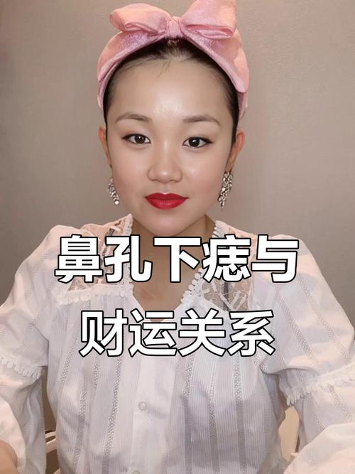 右鼻孔下面長痣好不好 運勢如何