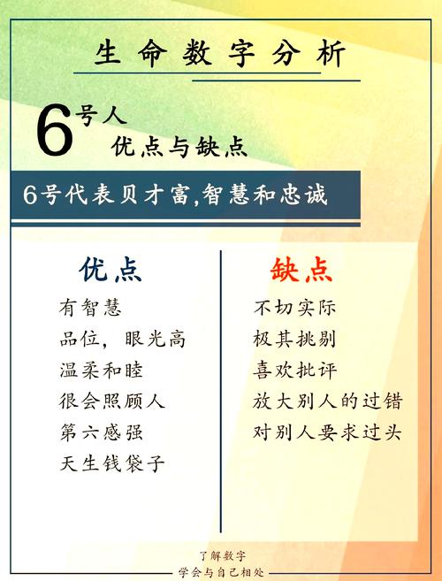 6號人格性格和命運財運