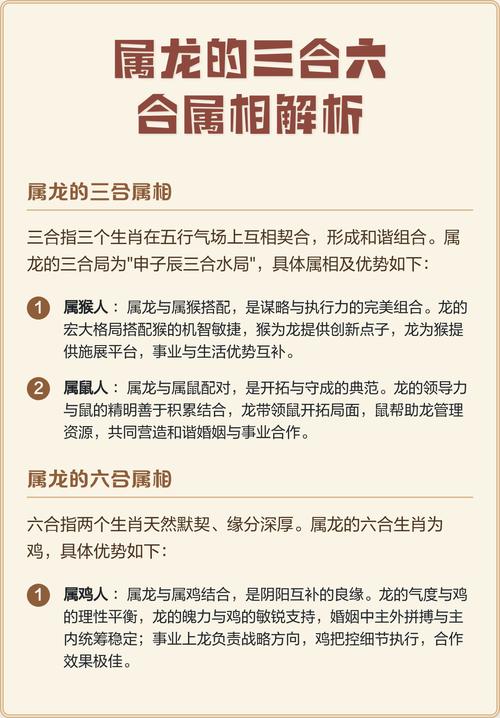屬龍最佳婚配屬相 龍的三合和六合生生肖分別是什么