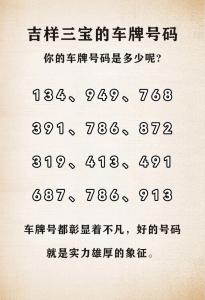 812數字吉利嗎 旺運車牌號熱門精選