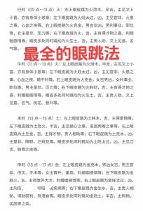 右下眼皮跳吉兇預(yù)兆