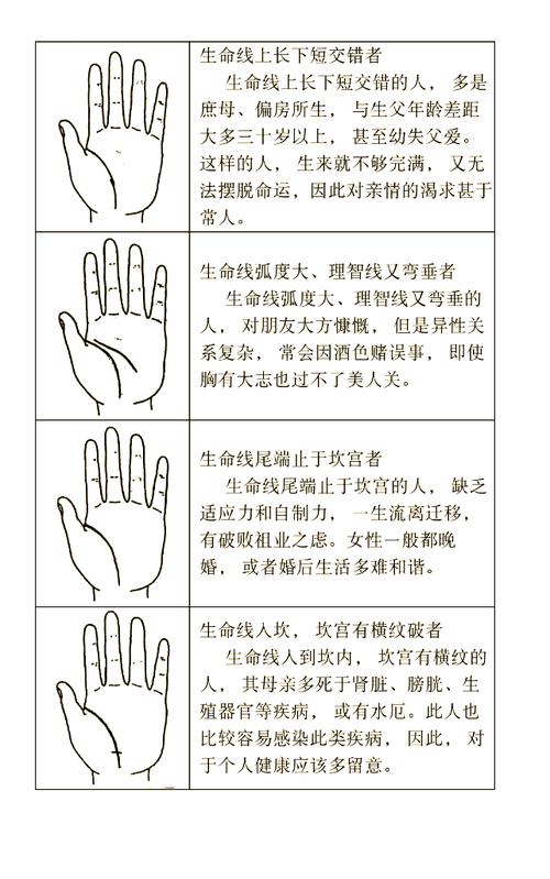生命線分叉說明什么