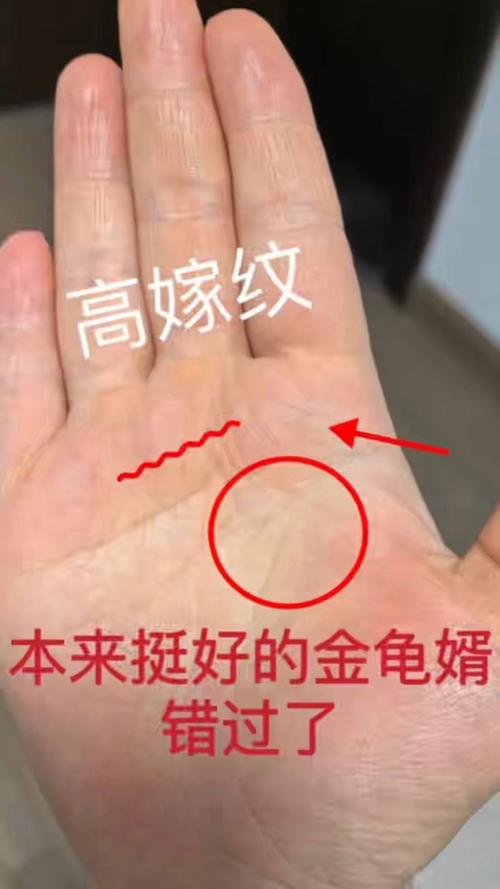 能嫁金龜婿的女人手相