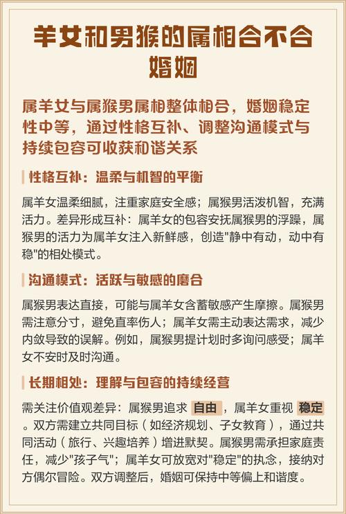 屬猴女的性格特點 生肖女猴和生肖男羊配不配