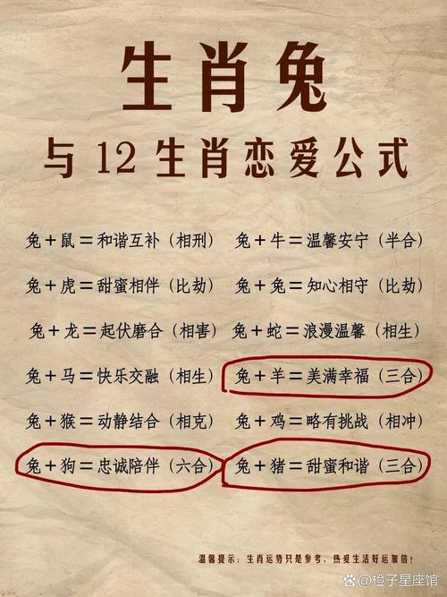 生肖兔的男生和生肖鼠的女生緣份指數