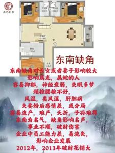 情感出現(xiàn)不和風(fēng)水化解 避免方位缺角