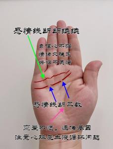 女性斷掌紋有什么寓意 感情不順家庭不和諧