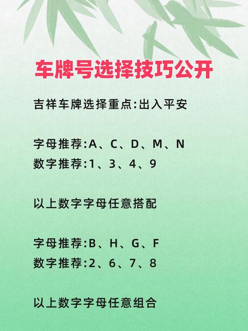 汽車自選牌照怎么選 吉利數(shù)字0為首選