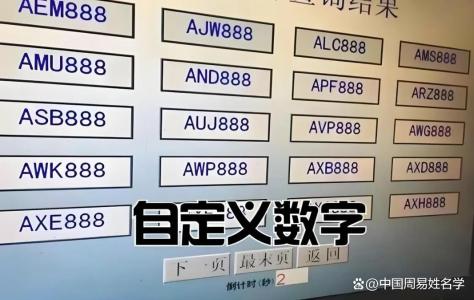 小車車牌號什么數字好 八字結合選大吉牌號