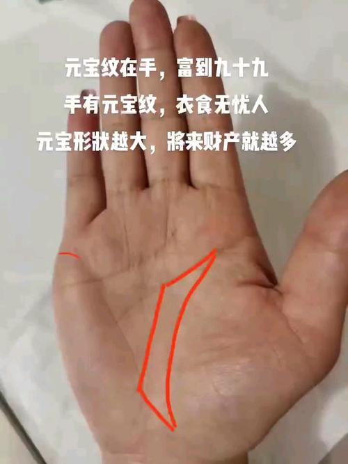 手相元寶紋和棺材紋的區別