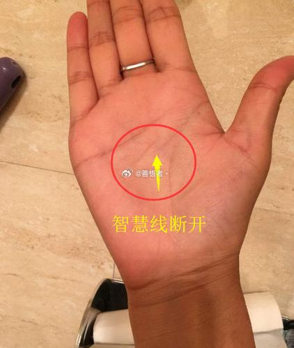 智慧線斷斷續續的女人好嗎？做事常常舉棋不定