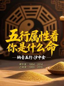 沙中金最怕什么命