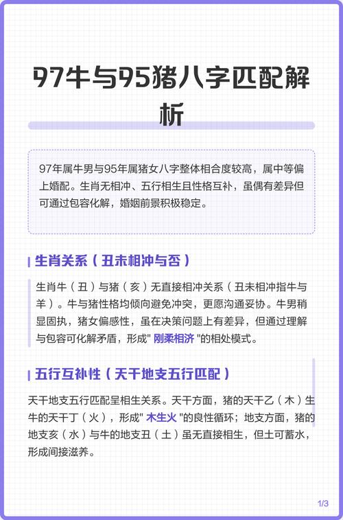 溝通和沖突解決能力 97年牛男和98虎女八字合不合