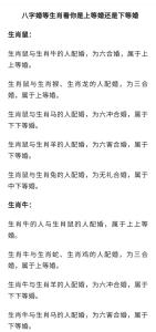 八字看配偶屬相屬什么