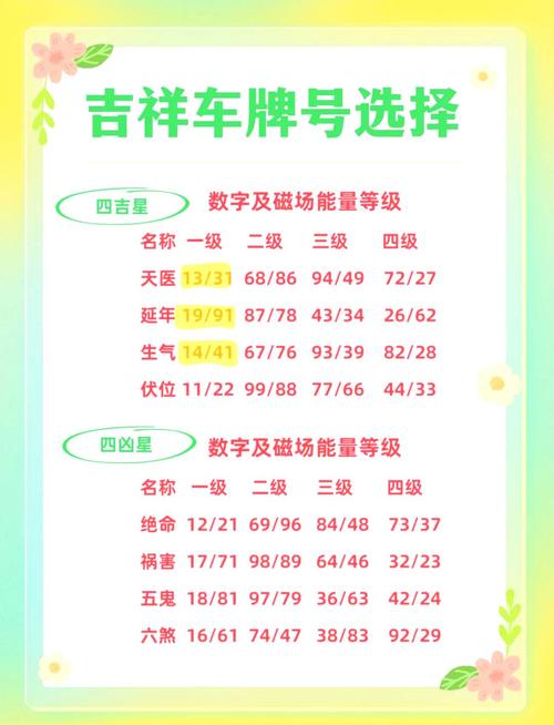 如何選擇車牌號吉利數字 有單有雙的車牌幫扶車主運勢