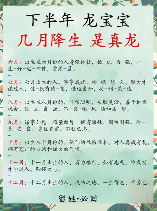 2024龍年元宵出生女孩命運詳解