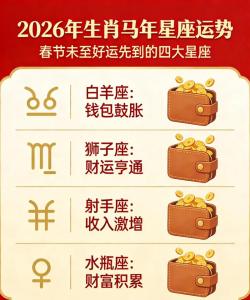 啥星座在這個年底錢包會空