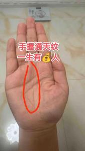 手上有通天紋的人好嗎