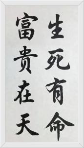 生死乃命富貴由天是啥意思,生死由命富貴在天是什么意思