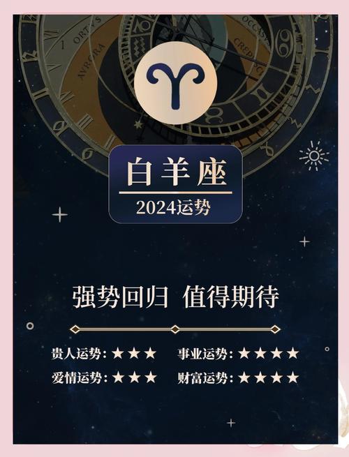 白羊座2024年有哪五件喜事 2024年白羊座事業財運愛情各方面運勢好嗎