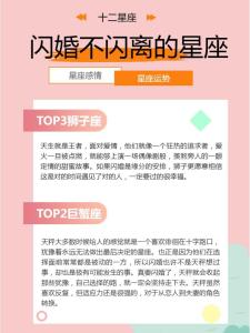閃婚后易閃離的星座女