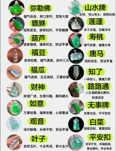 翡翠雕件的寓意有哪些 不同意象內(nèi)涵不同