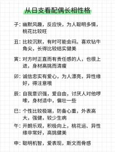 八字看性格及相貌