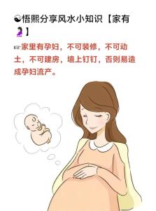 孕婦家居風(fēng)水指南