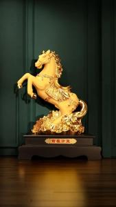 辦公室進(jìn)門隔斷擺放什么招財(cái) 馬到成功捷足先登