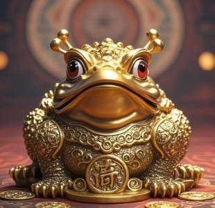 招財(cái)金蟾為什么3條腿