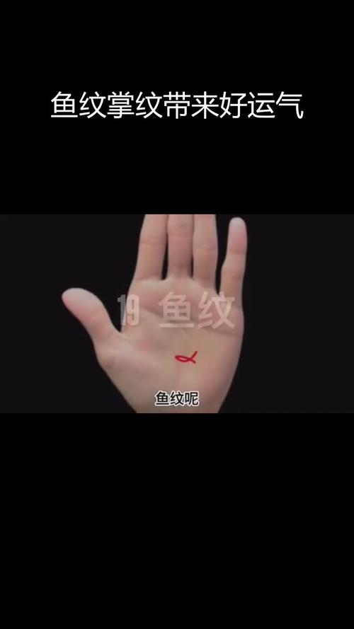 女人手上有魚形紋手相