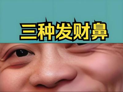 鼻子是財運的象征