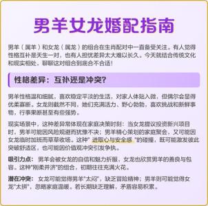 2018年男羊女龍結婚好嗎，男羊女龍結婚會幸福嗎？