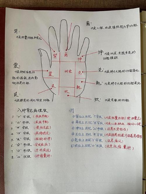 從掌紋中看隱藏的病癥