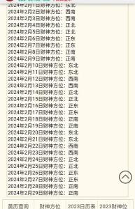 今日財(cái)神方位查詢 2023年2月8日求財(cái)最佳方位