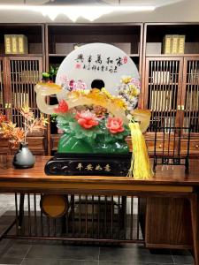 客廳桌子上適合擺什么擺件