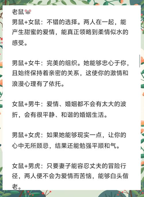 追求屬鼠女人的愛情攻略