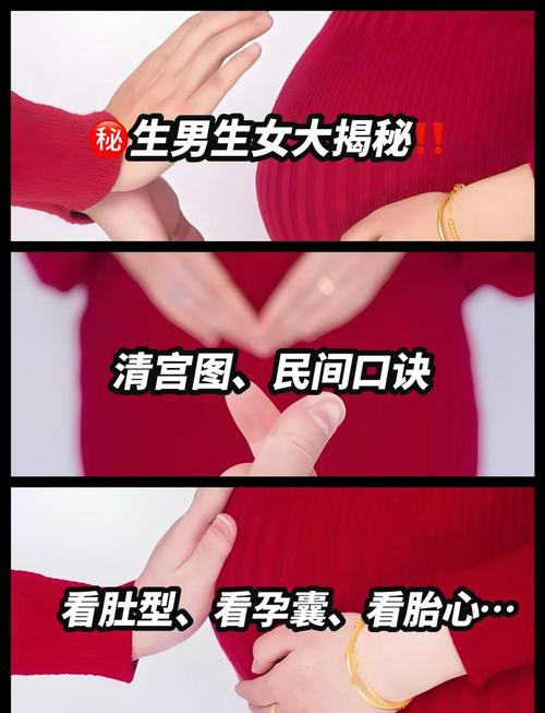 從身體細節上推測生男or生女