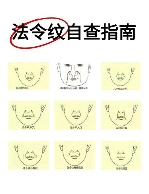 從法令紋情況看人的性格與命運
