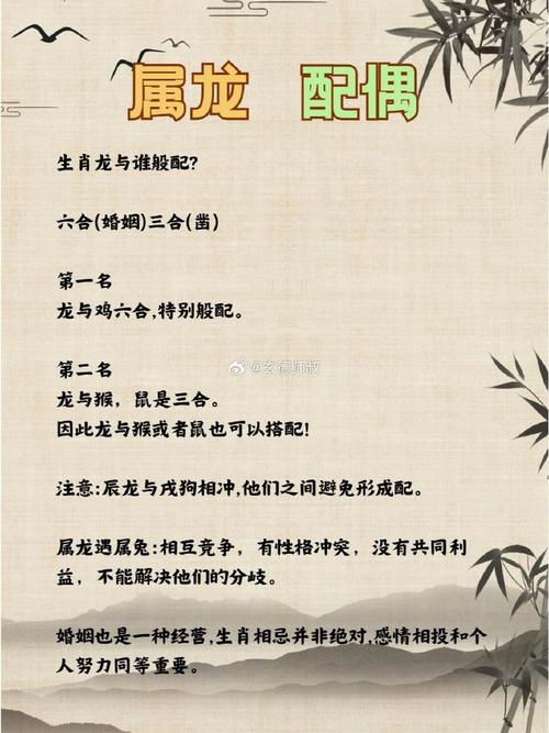 屬龍和屬龍的相配嗎