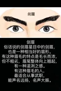劍鋒眉有何好壞