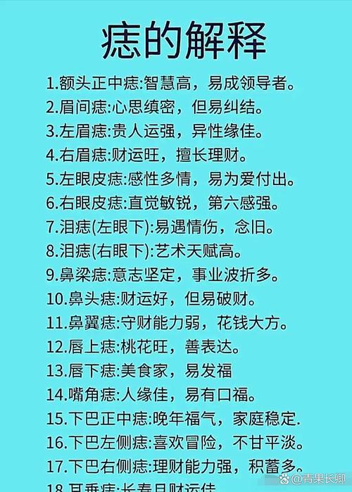 耳朵旁邊長痣圖解 耳垂上有痣得富貴之命
